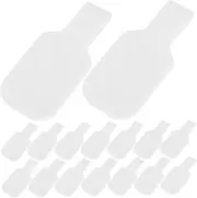SUPVOX 30pcs Cable Cord Label Stickers Wire Tags Labels Cable Markers and Tags White Nylon