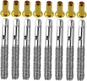 ERINGOGO Piano Desk Pins Tuning Pegs 8 Pack Metal Piano Tuning Pegs for Strings Guitar Violin Ukulele Easy Install