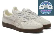 Onitsuka Tiger GSM 1183C436 020 Glacier Grey/White Unisex Tennis Type Suede Shoe