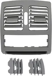 AC Air Conditioning Vent Outlet W204 Rear Air Conditioning AC Vent Grille Outlet,for Mercedes Benz,for C Class C180 C200 C220 C230 260 300 350 2007-2013 20483003549051(High-end Dark Gray)