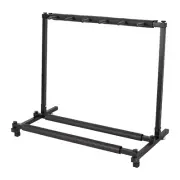 Guitar Stand 5 Holder Guitar Folding Stand Rack Band Stage Bass Acoustic Guitar