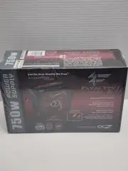 BRAND NEW SEALED Fatal1ty Power Supply OCZ-750 WattS GAMING GEAR CHAMPION SERIES