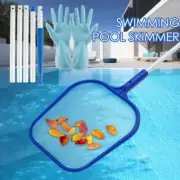 Pond Cleaning Tool Rake Mesh Net Swimming Pool Skimmer Leaf Debris Catcher teZzU