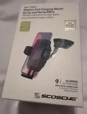 Scosche MagicMount Wireless Fast Charging Universal Phone Car Mount WDQ2M3-SP1