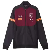 QUEENSLAND QLD MAROONS 2025 NRL STATE OF ORIGIN PUMA MENS ADULT ZIP UP JACKET