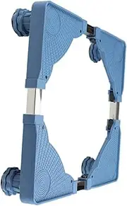 Anneome Adjustable Movable Washing Machine and Fridge Stand Base Multi Functional Feet Dolly for Appliances Height Adjustable Keeps Machines Dry Fits Various Household Devices