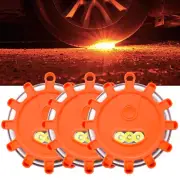 3x LED Strobe Light Road Emergency Safety Warning Flashing Strobe Beacon 9 Modes