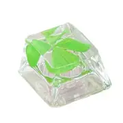 Transparency Clovers Keycap Customs Handmade Resin Keycap Keyboards Mechanical