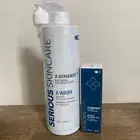 Serious Skincare A Defiance Anti-Aging A Wash Cleanser and Retinol Renewal Gel
