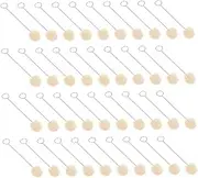 Operitacx Leather Crafts Wool Daubers 40pcs Wool Ball Applicators for Dyeing Fixing Edges