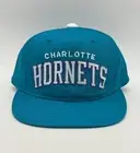 Charlotte Hornets Starter Vtg NBA YOUTH KIDS Arch Script Snapback Sports Hat Cap