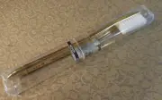 Piave 24 KT Gold Plated Toothbrush Medium Bristle Made in Italy mib