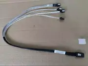 New Amphenol MiniSAS SFF-8087 to 4xSATA Cable 30in +SGPIO E65899