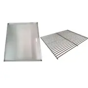 Flaming Coals Grill and Hotplate Combo for Jumbuck Mini Spit