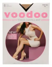 [Voodoo] Glow Toeless Control Brief in Beige