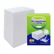 Disposable Mop Cloth Dry Sweeping Pad for Flat Mop Sweeping Cloths 60 Count