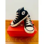 CONVERSE CHUCK 70 1V 771639C 童鞋 素面黑 高筒帆布鞋 魔鬼氈 16.5CM