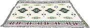 Outdoor Picnic Mat, Tent Camping Blanket, Sofa dust Cover Blanket，Cotton & Polyester Fiber sukre Tent, Printing Camping tarp, Vintage Camping Folk Style Siesta Blanket 90 * 150cm