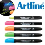 12 x Artline Supreme Permanent Marker Glow under UV Bullet Point 1.0mm EPF-700UV