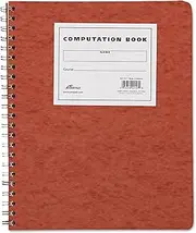 Ampad Computation Book, 4x4 Quad Ruled, 76 Sheets, Ivory, 11-3/4" x 9-1/4", 1 per Pack (22-157)