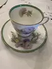 Set of 6 Royal Doulton Glamis Thistle Demitasse Cups And Saucers