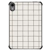 iPad mini (6th gen) iPad Impact Case Rustic Grid Light Beige iPad