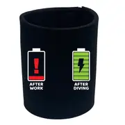 Ow After Diving - Funny Novelty Stubby Holder