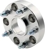 2Pieces 80mm PCD 5x115 CB: 71.6mm Aluminum Wheel Spacer Adapter 5 Lug Suit Compatible For DODGE Universal Car M14xP1.5