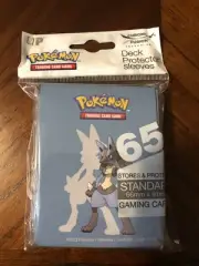 Lucario 2022 Pokemon TCG Ultra Pro Deck Protector Card Sleeves 65- count