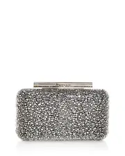 Alexander McQUEEN T-Bar Embellished Box Clutch