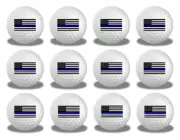 Thin Blue Line Golf Balls 12 Pack - Great Gift Idea