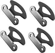 HEALEEP 4pcs Tie Down Anchors Hooks for Truck Bed Durable Tie Down Rings Compatible with Easy Installation Reliable Performance