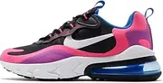 [Nike] Air Max 270 React GS Running Trainers BQ0101 Sneakers Shoes (UK 6 us 7Y EU 40, Black White Pink 001) 001