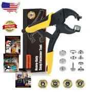 Effortless Snap Installation Tool with 40 Snap Sets - Heavy Fabric Solutions