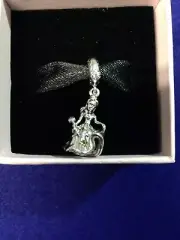 Disney Parks Pandora Beauty and the Beast Dancing Belle Charm 790014C01 NEW