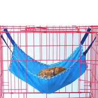 在飛比找蝦皮購物優惠-透氣網布貓吊床 大貓吊床 寵物鐵籠吊床 椅子下的貓床貓墊貓窩