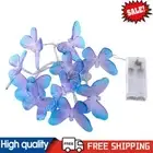 3m 20LED Creative Butterfly Yard Light Butterfly Fairy Lights Indoor Outdoor NEW