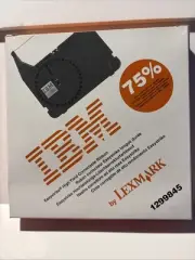 IBM Easystrike high yield correctable ribbon by: Lexmark 1299845 Black