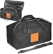 Travel Carry Case Storage Tote Bag Compatible with JBL Boombox 3 / Boombox 2 Protable Wireless Speaker & Accessories Dust Protection Cover Case Shoulder Bag, Black