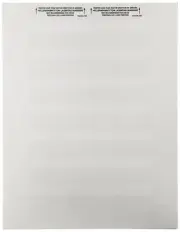 Laser Tag Label Self-Laminating 2x.47x1.33in 21-Sheet PET Wht (Pack of 1)