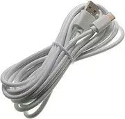USB Type-C Adapter Cable USB-C Data Sync Power Supply Charger Cord 3M Extra Long for Mobile Phone Tablet [White]