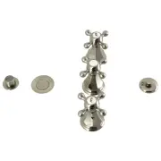 Kingston Brass KB32.BX Metropolitan 1.5 GPM Widespread Bidet - Nickel