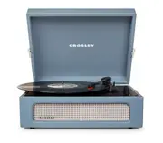 Crosley Voyager Washed Blue - Bluetooth Portable Turntable