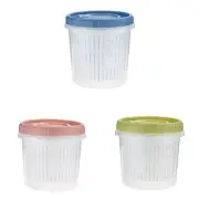 Freshness Keeping Box Scallion Storage Container 900ml Kitchen Onion Organizers