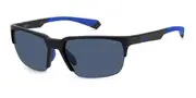 Polaroid PLD 7041/S Polarized 0VK/C3 Men's Sunglasses Black Size 65