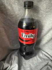 Share A Coke with Emily 2025 Personalized Gift Coca Cola Bottle 20oz Coke Zero