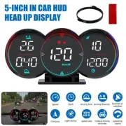 G17 Car HUD GPS Speedometer Head Up Digital Display MPH KMH Compass Overspeed