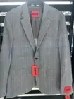 NEW MEN’S HUGO EXTRA-SLIM-FIT SUPER-FLEX FABRIC GRAY SPORT COAT BLAZER