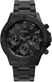 [FOSSIL] Bannon Black Analog Watch BQ2587