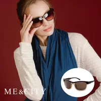 在飛比找momo購物網優惠-【ME&CITY】義式戀語雙色太陽眼鏡 品牌墨鏡 抗UV40